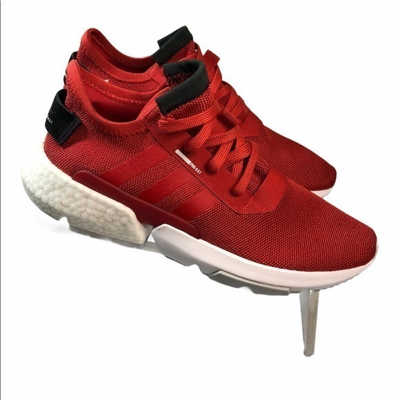 - Adidas Men's Pod-S3.1 Tactile Red/Cloud Wh